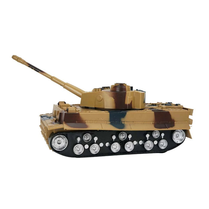 1/32 RC Tank Model 2.4G 4CH Crawler Tank Sound Effects Military Tank RC Car Toy For Boys-RC Toys China-yellow-RC Toys China