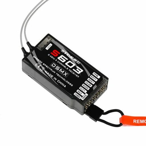 S603 RC Receiver 2.4G 6CH Supported JR Spektrum DSM-X DSM2 Transmitter-RC Toys China-RC Toys China