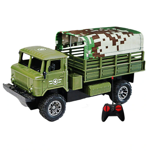 JC20-6B 1/20 27MHZ 4CH RTR RC Car Military Vehicle Transporting Models with Light Removeable Tent Children Toys-rc car-RC Toys China-RC Toys China