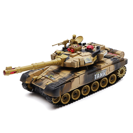 BB638 Plastic 2.4G 10CH RC Tank With Light Sound RC Car Toys-RC Toys China-RC Toys China