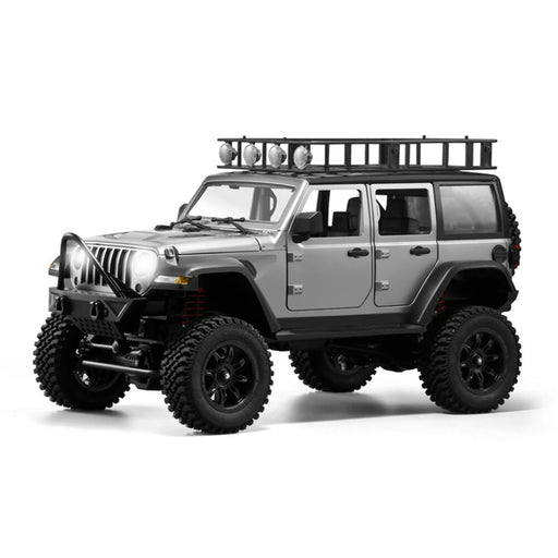 MNRC MN128 RTR 1/12 2.4G 4WD RC LED Light Rock Crawler Climbing Off-Road Truck Full Proportional Vehicles Models Toys-RC Toys China-gray-RC Toys China