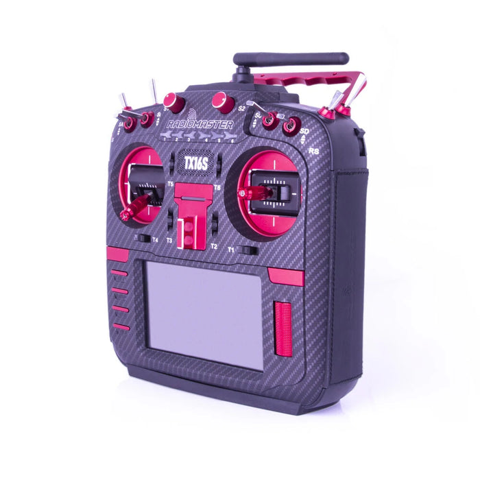 RadioMaster TX16S MAX Edition 2.4G 16CH Hall Sensor Gimbals Multi-protocol RF System OpenTX Mode2 Radio Transmitter with CNC and Leather for RC Drone-transmitter-RC Toys China-Carbon Fiber-RC Toys China