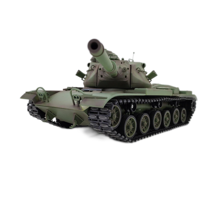 Heng Long TK7.0 US M60A3 1/16 2.4G RC Tank Battle w/ Lighting Smoking Sound Shoot Balls Off-Road Vehicles Models Toys-rc tank-RC Toys China-RC Toys China