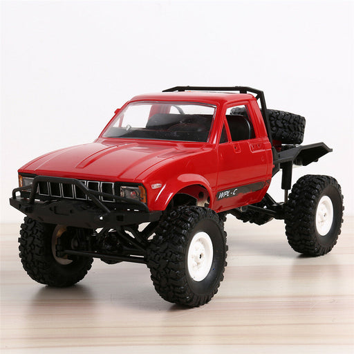 WPL C14 1/16 2.4G 4WD Off Road RC Military Car Rock Crawler Truck With Front LED RTR-RC Toys China-RC Toys China