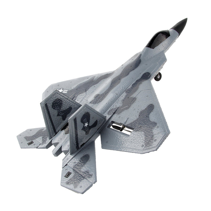 FX Flybear FX922 F-22 Raptor EPP 315mm Wingspan 2.4GHz 4CH Built-in Gyro Dual-Engine Power RC Airplane Jet Trainer Warbird Fixed Wing RTF for Beginner-RC Toys China-RC Toys China