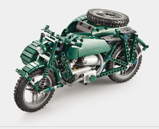Double Eagle C51021 World War II RC Motorcycle Building Blocks-rc motorcycle-ZHENDUO-RC Toys China