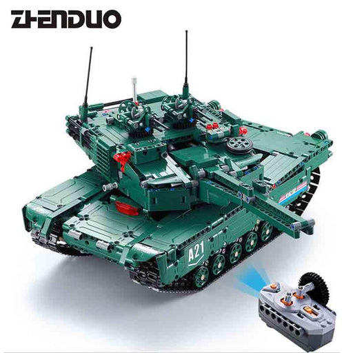 Double Eagle Cada 1:20 C61001 M1A2 RC Tank 2 Models in 1 Building Block Bricks-rc tank-ZHENDUO-RC Toys China