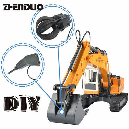 Double Eagle E561-001 1/16 17Channel RC Alloy Excavator Truck-rc excavator-ZHENDUO-RC Toys China