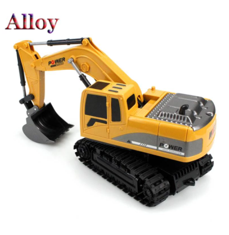 ZHENDUO 124 RC Excavator Toys 2.4Ghz 6 Channel Remote Control Engineering Car Metal and Plastic Vehicle RTR for Kids Gift C3-玩具-RC Toys China-RC Toys China