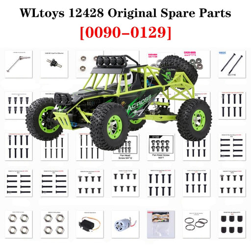 12428 Original Parts 0090-0129 Wltoys 12423 RC Car Spare Part Bearing-rc accessory-ZHENDUO-RC Toys China
