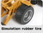 HUINA 520 6Channel Alloy Loading RC Bulldozer 1/18 2.4GHz-rc truck-ZHENDUO-RC Toys China