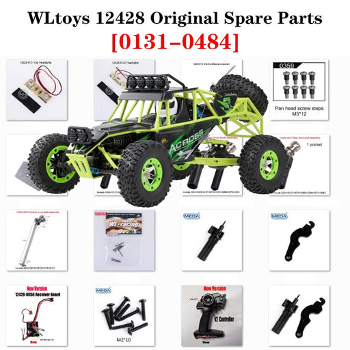 12428 Original Parts 0131-0484 Wltoys 12423 RC Car Spare Part 1040-rc accessory-ZHENDUO-RC Toys China