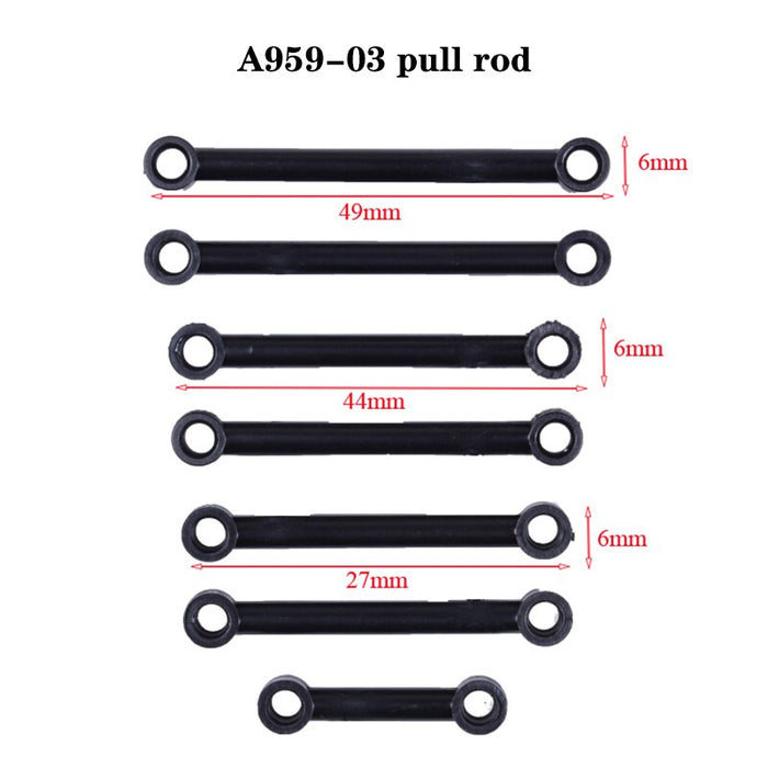 WLtoys 1:18 RC Car Spare Parts for A949/A959/A969/A979 High-Speed Original Accessories A959-01 To A949-57-rc accessory-ZHENDUO-A959-03-RC Toys China