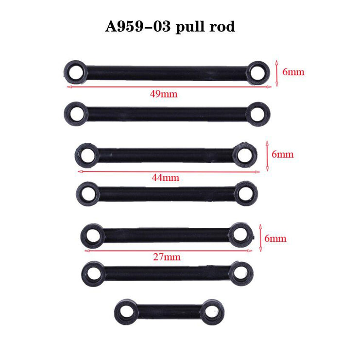 WLtoys 1:18 RC Car Spare Parts for A949/A959/A969/A979 High-Speed Car Original Accessories A959-01 To A949-57-rc accessory-ZHENDUO-A959-03-RC Toys China