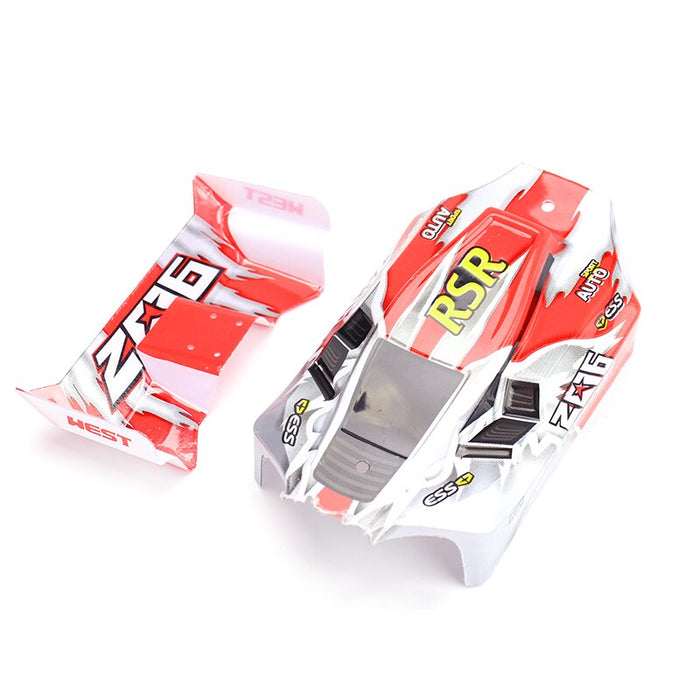 WLtoys 144001 1/14 RC Car Spare Parts Swing Arm C Seat Vehicle Bottom Motor Reduction Gear Cover Shock Absorbers Tire Wheels-rc accessory-ZHENDUO-1335 red-RC Toys China