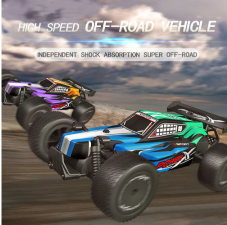 1:20 2.4G RC Car 4WD 15km/h High Speed Off-Road Drift LED Light Remote Control Vehicle RTR Electric Model Toy for Kids K20-1-玩具-RC Toys China-RC Toys China