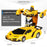 RC Deformation Transform Car Robot One Button Transformation 1:18 2.4G-rc car-ZHENDUO-Yellow-RC Toys China