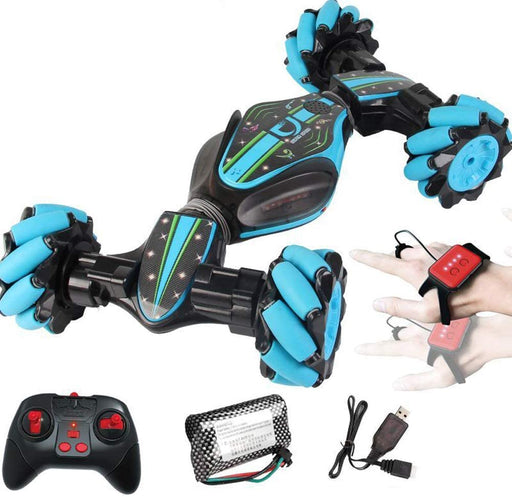 RC Gesture Sensing Traverse Crab Dancing Stunt Car-rc car-ZHENDUO-blue-RC Toys China