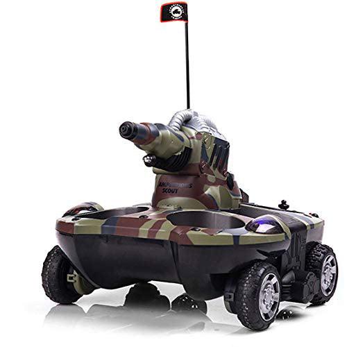 YED 24883A 4WD RC Amphibious Tank with Water Cannon-rc boat-ZHENDUO-RC Toys China