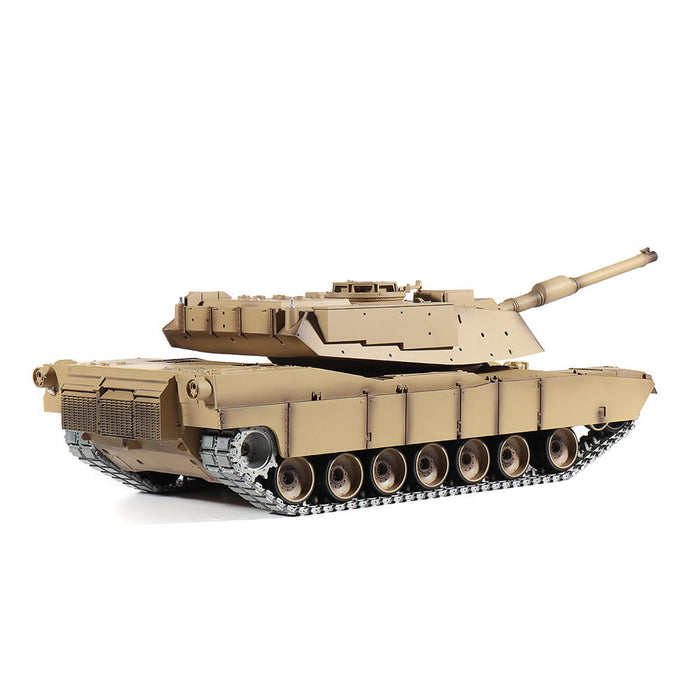 Heng Long 6.0 Version 3918-1 1/16 2.4G M1A2 Rc Car Battle Tank Metal Track with Sound Smoke Toy-RC Toys China-RC Toys China