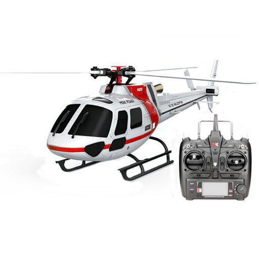 XK K123 6CH Brushless AS350 Scale RC Helicopter RTF Mode 2-RC Toys China-RC Toys China