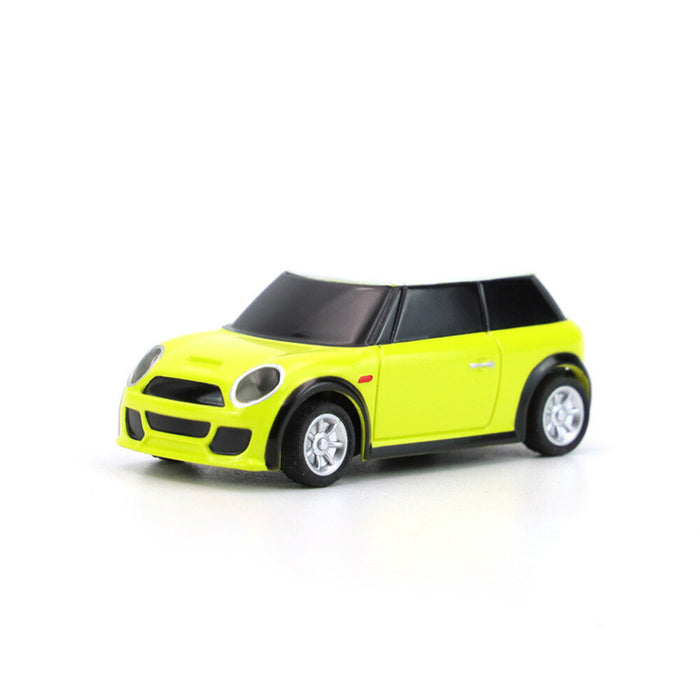 Turbo Racing Without Transmitter 1/76 2.4G 2WD Fully Proportional Control Mini RC Car LED Light Vehicles Model Kids Toys-RC Toys China-Green-RC Toys China