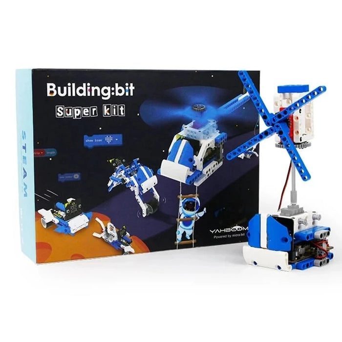 Yahboom Intelligent Microbit Programmable Building Block Robot Kit Python Graphic Assembly Educational RC Robot-rc toy-RC Toys China-with microbit-RC Toys China