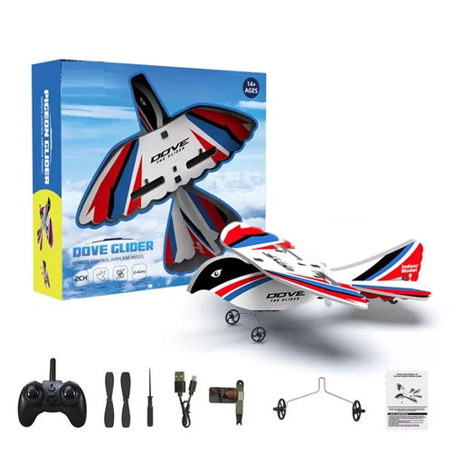 BM19 Dove 2.4GHz 2CH MPP Indoor RC Airplane Glider RTF Built-in Gyro-rc plane-RC Toys China-RC Toys China