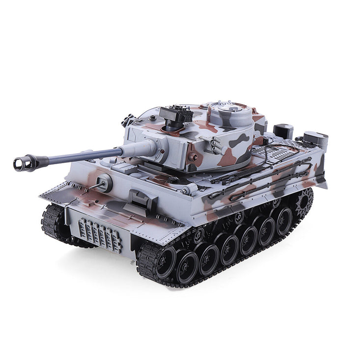 RBR/C 1/18 2.4G Germany Tiger Battle RC Tank Car Vehicle Models-RC Toys China-Blue-RC Toys China