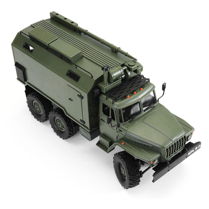 WPL B36 Ural 1/16 2.4G 6WD Rc Car Military Truck Rock Crawler Command Communication Vehicle RTR Toy-RC Toys China-RC Toys China