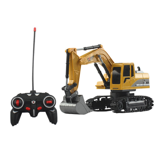 Mofun 1026 40Mhz 1/24 6CH RC Excavator Car Vehicle Models Toy Engineer Truck With Alloy Parts Light Music-RC Toys China-RC Toys China