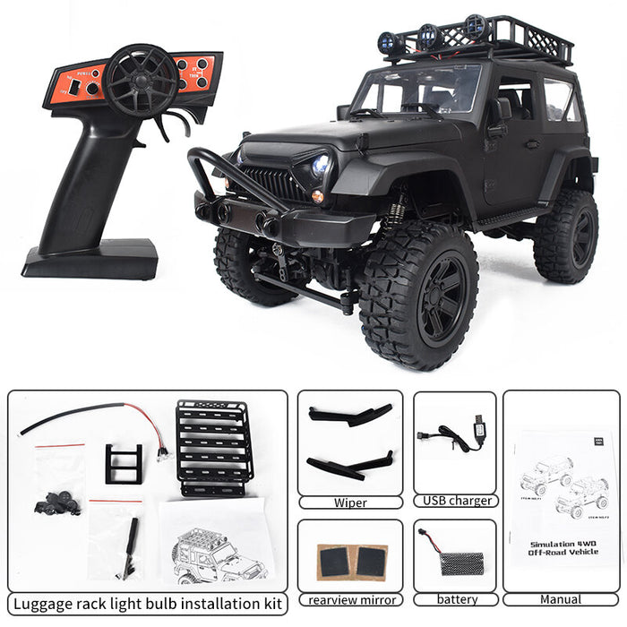 JY66 Jeep RC Car 4WD RTR 1/14 2.4Ghz Off-Road Vehicles With LED Light Climbing-RC Toys China-01-RC Toys China
