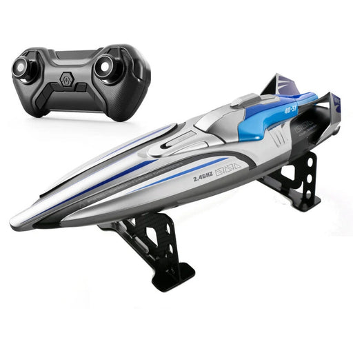 4DRC S1 2.4G 4CH RC Boat Fast High Speed Water Model RTR Pools Lakes Racing-RC Toys China-blue-RC Toys China