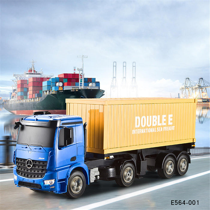Double E E564-003 2.4G 1/20 RC Car Crawler Container Truck With Head Light-RC Toys China-RC Toys China