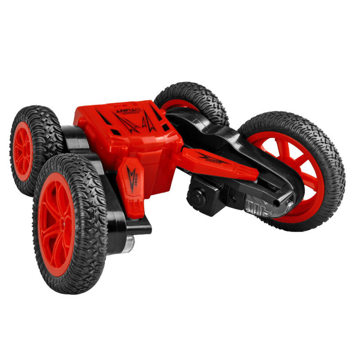 JJRC Q71 2.4G RC Car Stunt Drift Deformation Rock Crawler Roll Car 360 Degree Flip Kids Robot RC Cars Toys-RC Toys China-Red-RC Toys China