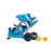 TongLi K6 Ping Pong Fight Battle Machine RC Robot With Controller-rc toy-RC Toys China-Blue-RC Toys China