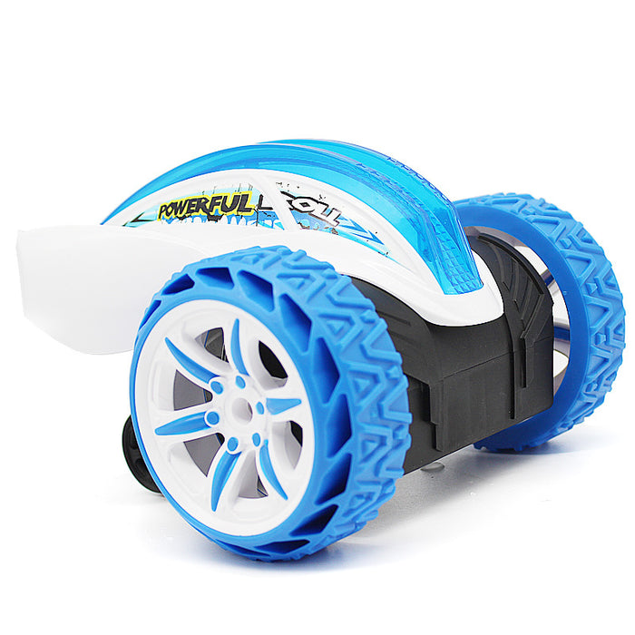 RC Car Remote Control Toy Car 2.4G 4CH Stunt Drift Deformation Buggy Rock Crawler Roll Car Flip Kids Robot Car Toys For Gifts-RC Toys China-blue-RC Toys China