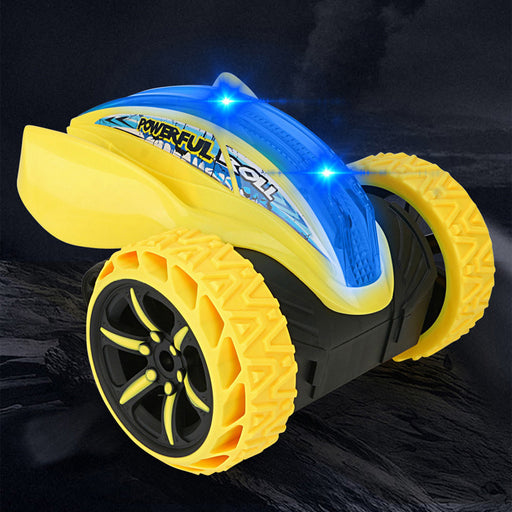 RC Car Remote Control Toy Car 2.4G 4CH Stunt Drift Deformation Buggy Rock Crawler Roll Car Flip Kids Robot Car Toys For Gifts-RC Toys China-yellow-RC Toys China