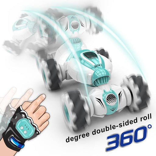 2.4G Remote Control RC Car Roll Rotary Double-Side Stunt Gesture Induction Twisting Drift Off-Road Dancing Driving Car-RC Toys China-RC Toys China